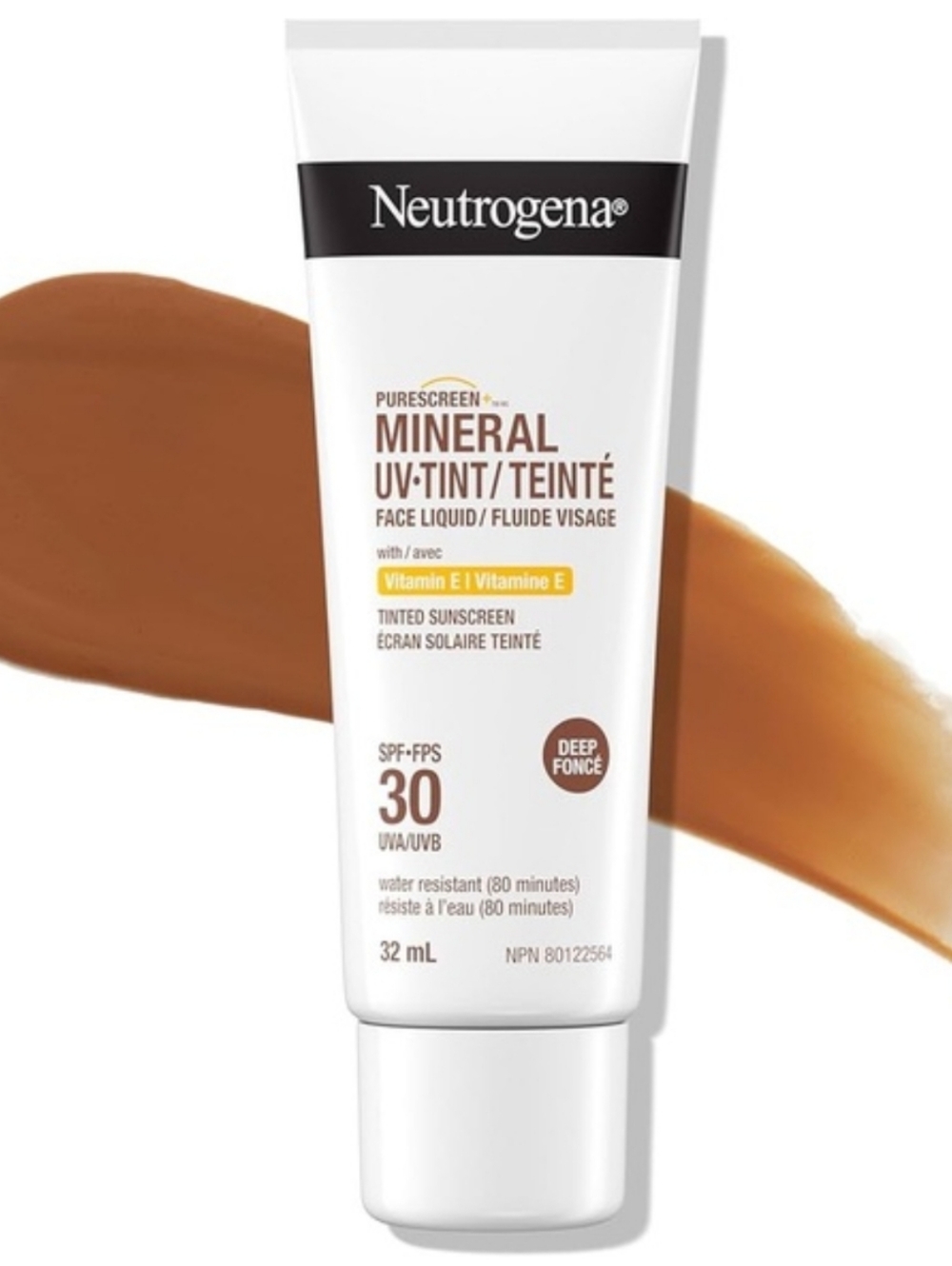 Neutrogena Mineral UV-Tint Face Liquid SPF 30 — Deep Tint